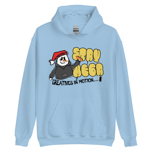 Snowman Writer Hoodie