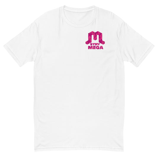 Pink Kiss Camo Logo Tee
